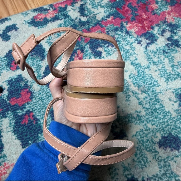 Lulus Darryian Light Nude Ankle Strap Flat Sandals - Picture 5 of 6